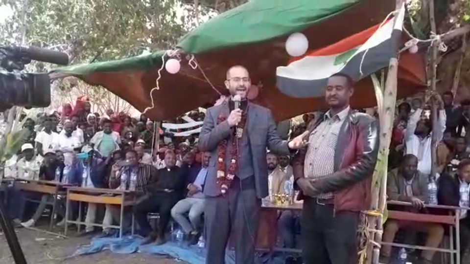 Inauguration of the 5 mile road